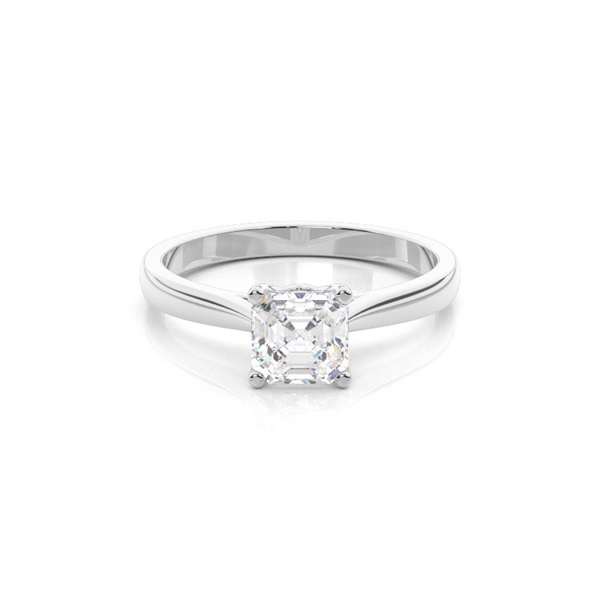 Prong Setting Solitaire Diamond Engagement Ring