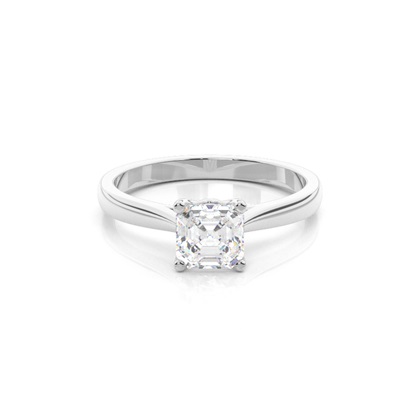 Asscher Diamond Rings