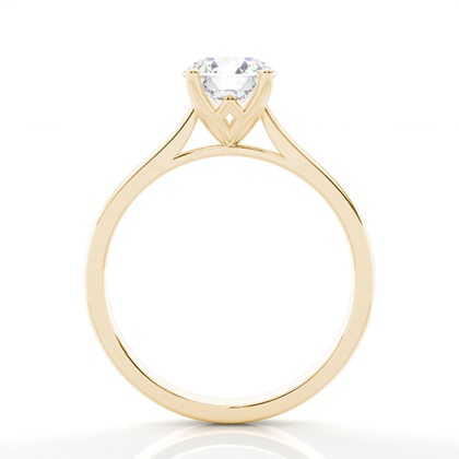 Prong Setting Solitaire Diamond Engagement Ring