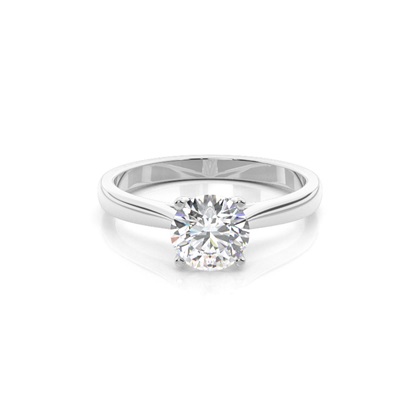 Prong Setting Solitaire Diamond Engagement Ring