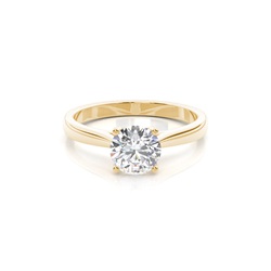 Prong Setting Solitaire Diamond Engagement Ring