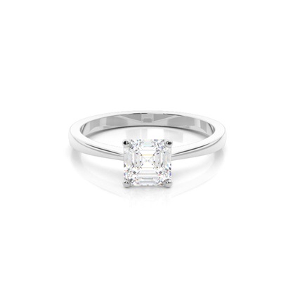 Asscher Diamond Rings