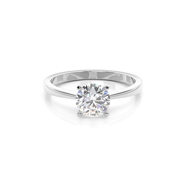 Prong Setting Solitaire Diamond Engagement Ring