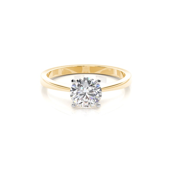 Prong Setting Solitaire Diamond Engagement Ring