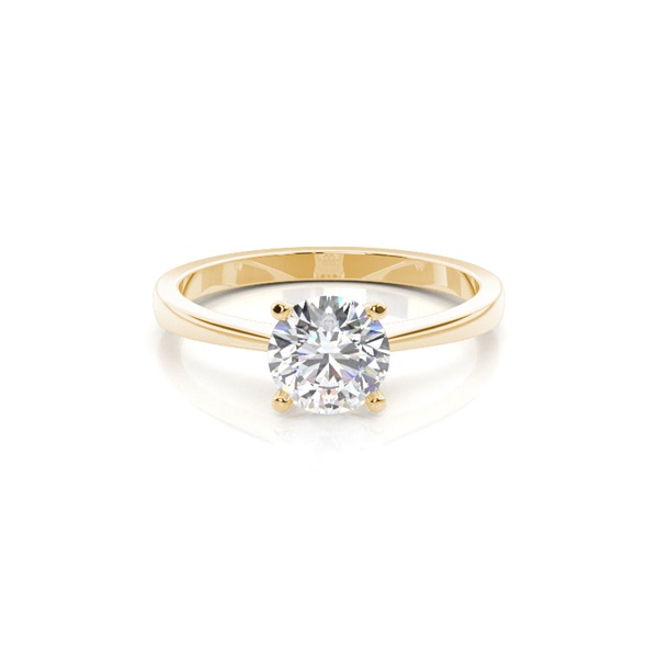 Prong Setting Solitaire Diamond Engagement Ring
