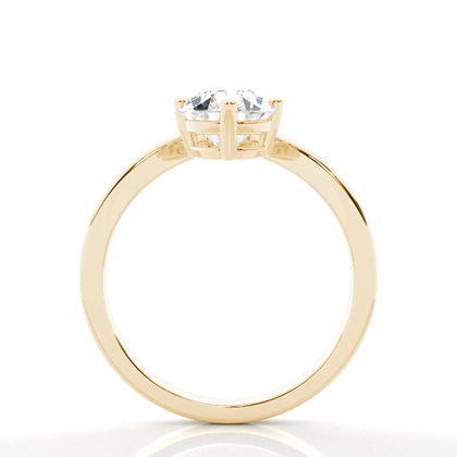 Prong Setting Solitaire Diamond Engagement Ring