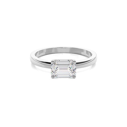 Prong Setting Solitaire Diamond Engagement Ring