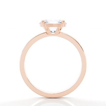 Prong Setting Solitaire Diamond Engagement Ring