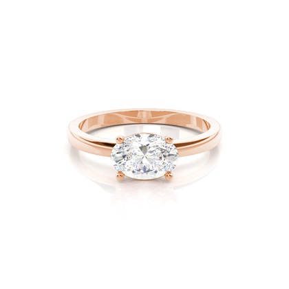 Oval Cut Diamond Rings