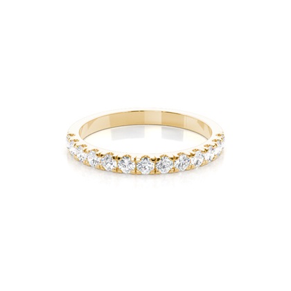 Round Diamond Women's Wedding Rings