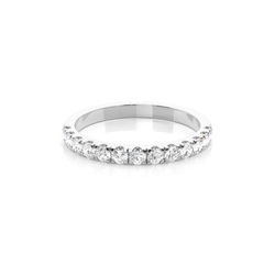 Diamant-Ehering in Krappenfassung
