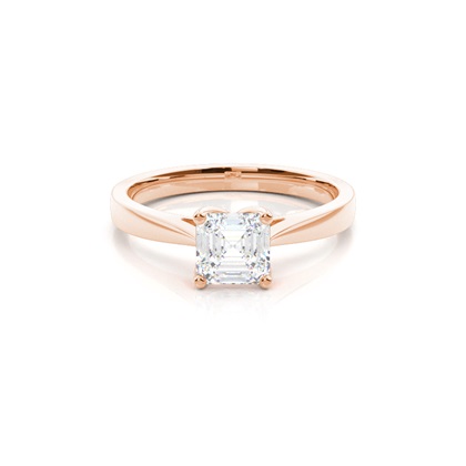 Asscher Diamond Rings