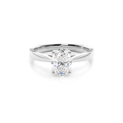 Oval Diamond Engagement Rings