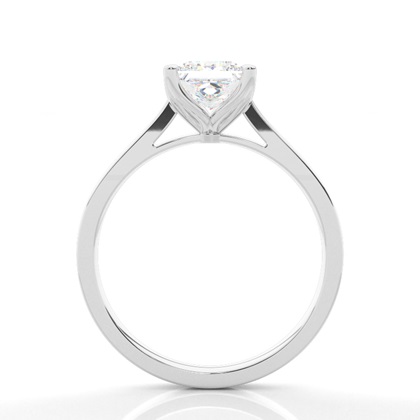 Solitaire Diamond Verlobungsring mit Zinkeneinstellung