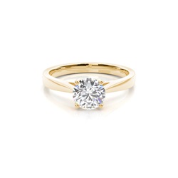 Prong Setting Solitaire Diamond Engagement Ring