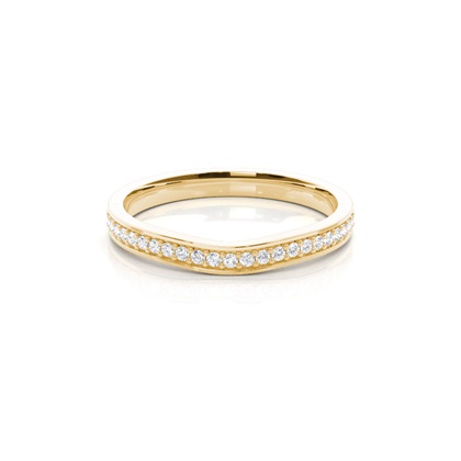 Yellow Gold Diamond Wedding Rings