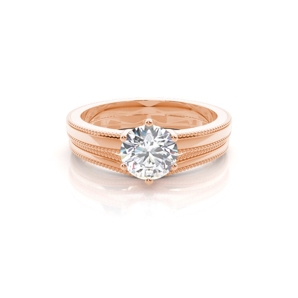 White Gold Bridal Set Diamond Engagement Ring