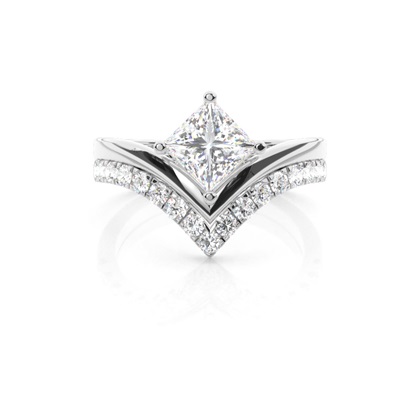 Asscher Diamond Engagement Rings