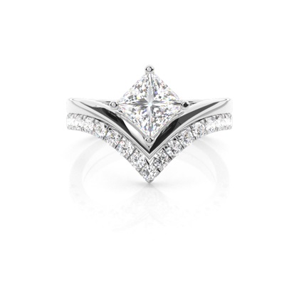 Princess Cut Diamond Engagement Rings