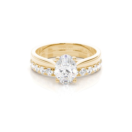 Oval Diamond Engagement Rings
