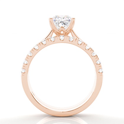Princess Bridal Set Engagement Rings