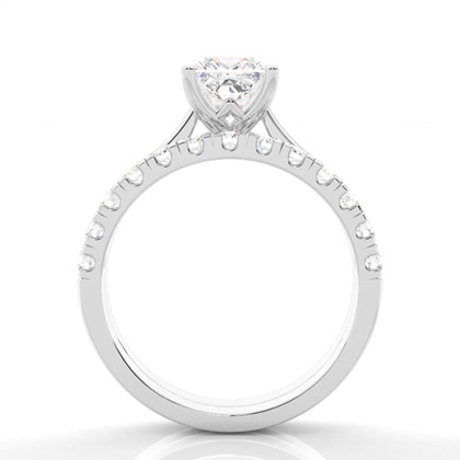 Princess Bridal Set Engagement Rings