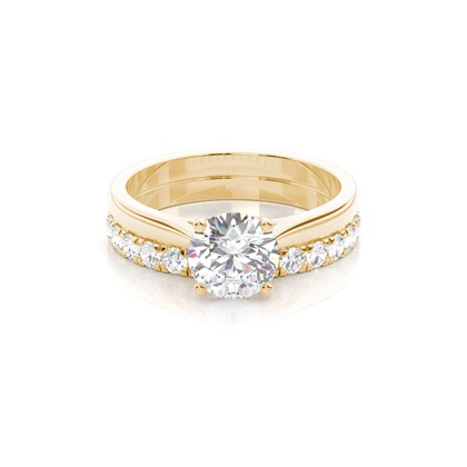 Yellow Gold Diamond Engagement Rings