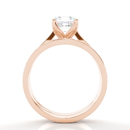 Rotgold Ringsets Verlobungsringe