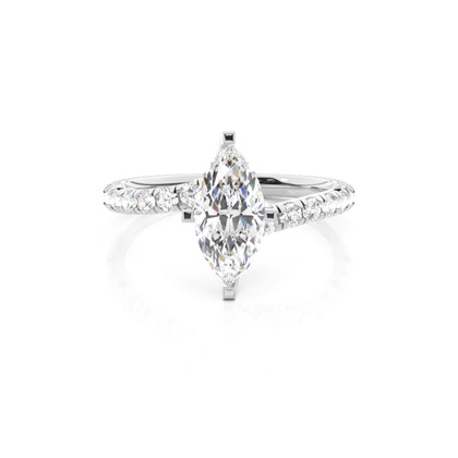 Marquise Diamond Engagement Rings