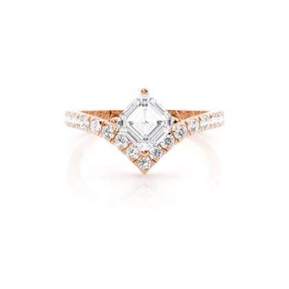 Asscher Diamond Engagement Rings