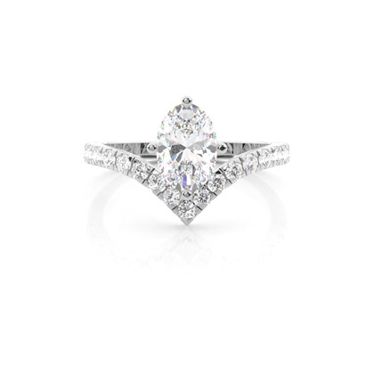 Oval Diamond Engagement Rings
