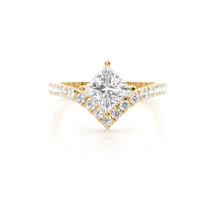 Princess Cut Diamond Engagement Rings