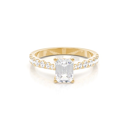Yellow Gold Diamond Engagement Rings