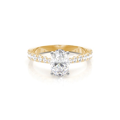 Oval Cut Diamond Rings