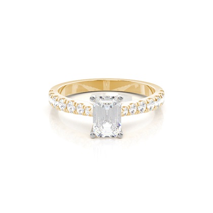 Emerald-Cut Diamond Rings