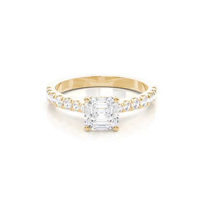 Yellow Gold Diamond Engagement Rings