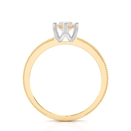 Marquise Schliff Mischmetalle Diamantringe