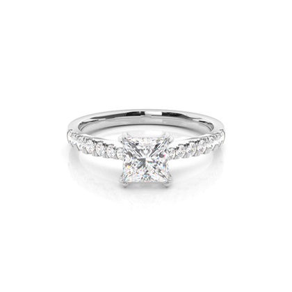 Princess Cut Diamond Rings