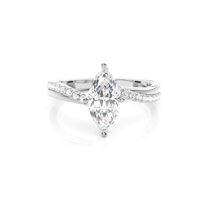 White Gold Diamond Engagement Rings