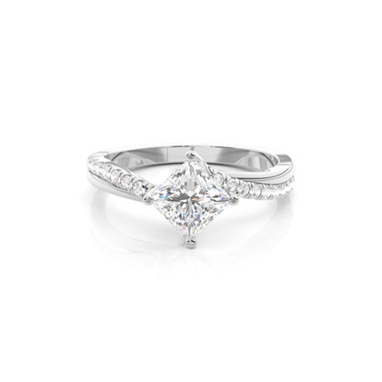 Princess Cut Diamond Rings