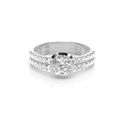 Cushion Cut Diamond Engagement Rings