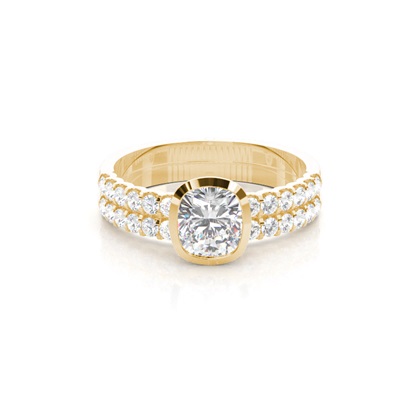 Cushion Cut Diamond Engagement Rings