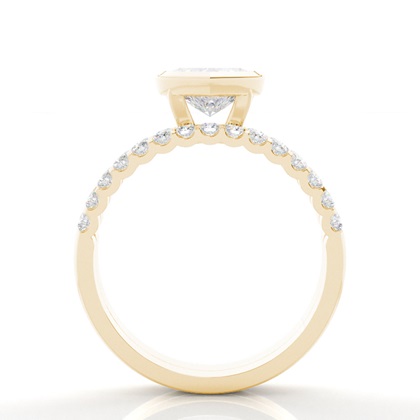 Herz Ringsets Verlobungsringe