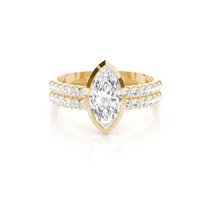 Marquise Diamond Engagement Rings