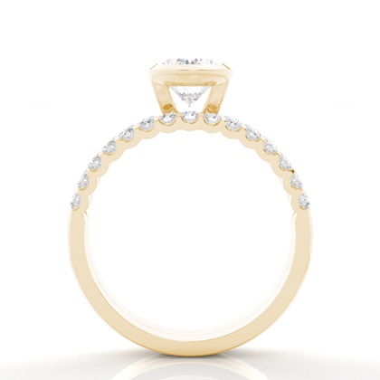 Oval Bridal Set Engagement Ring