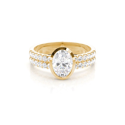 Oval Diamond Engagement Rings