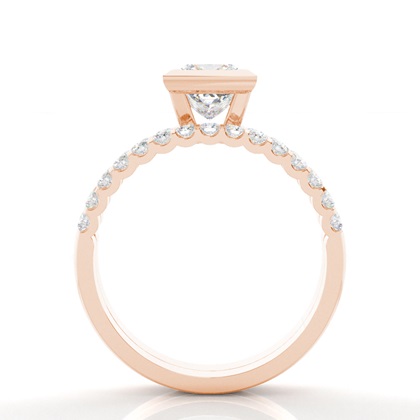 Princess Bridal Set Engagement Rings
