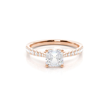 Rose Gold Diamond Engagement Rings