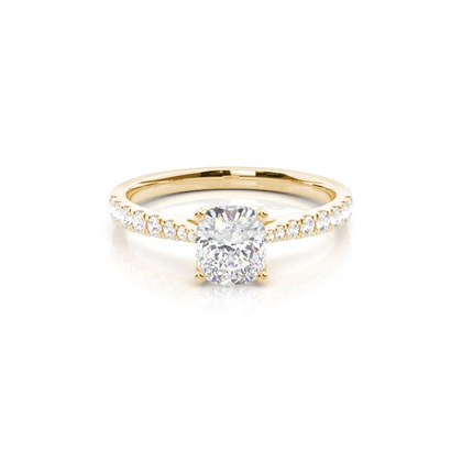 Cushion Cut Diamond Engagement Rings