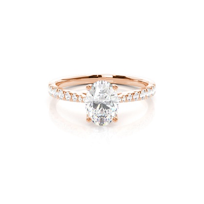 Oval Diamond Engagement Rings